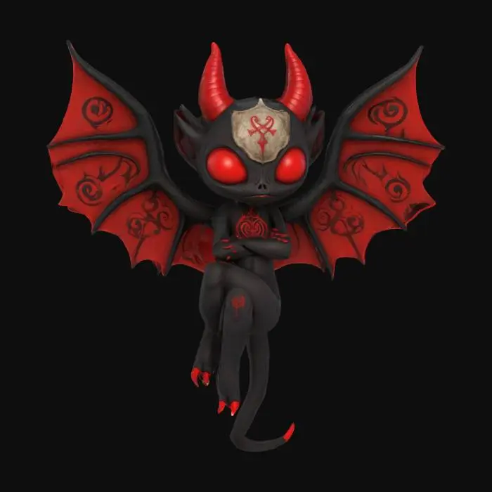 3D model for Demon Cherub