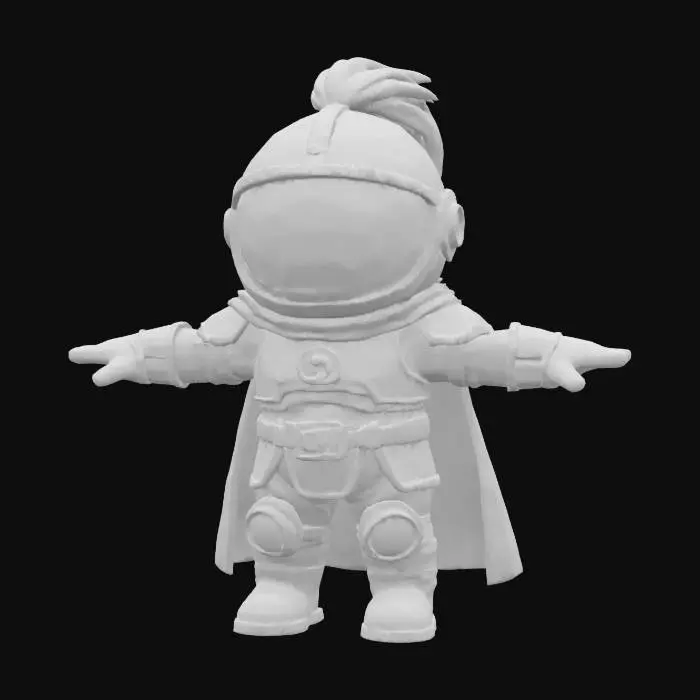 3D model for Astronaut Knight Maverick