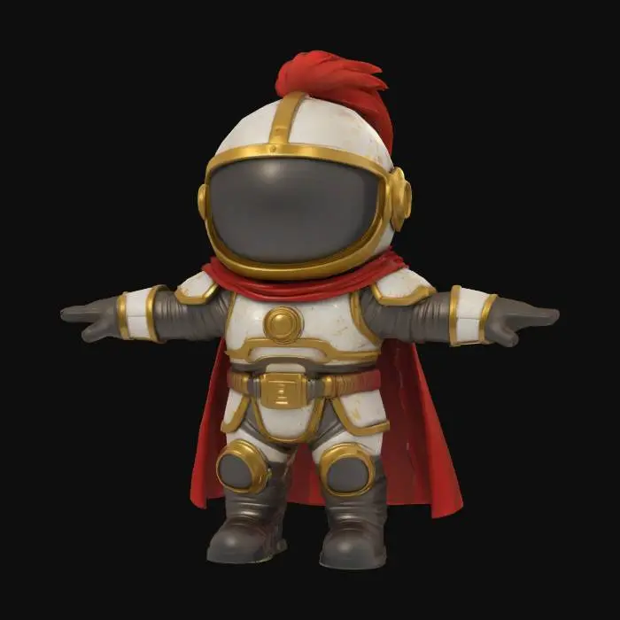 3D model for Astronaut Knight Maverick