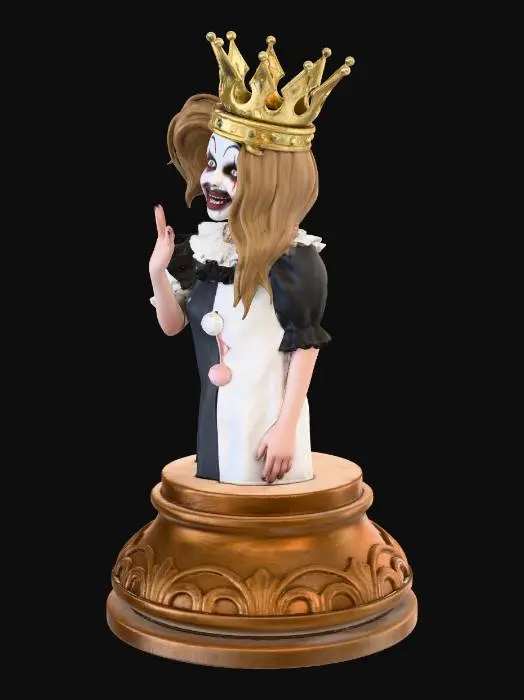3D model for Harlequin Queen