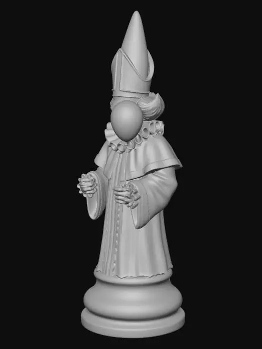 3D model for Clown Bishop's Gambit