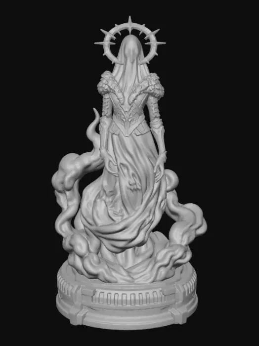 3D model for MEGRIM - BLOODCOVEN - BY RAIAL