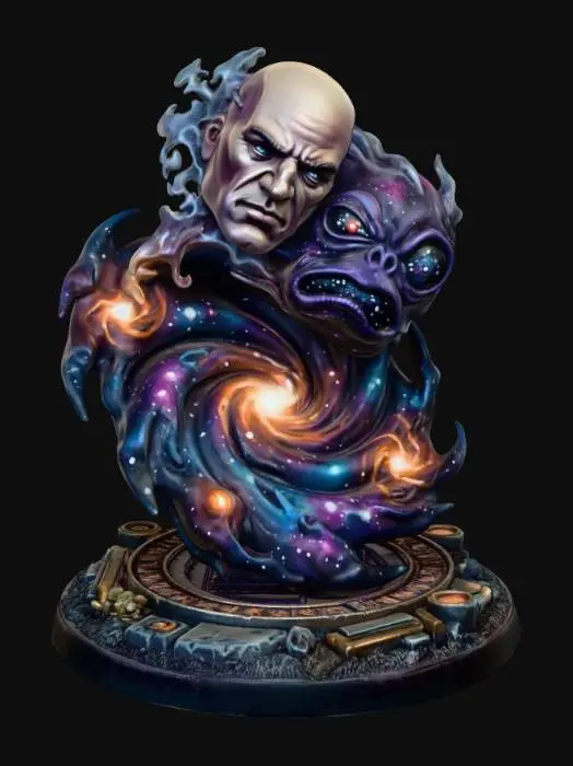 3D model for LORD CHAOS Y EL AMO DEL ORDEN - ENTIDADES CÓSMICAS - BY RAIAL