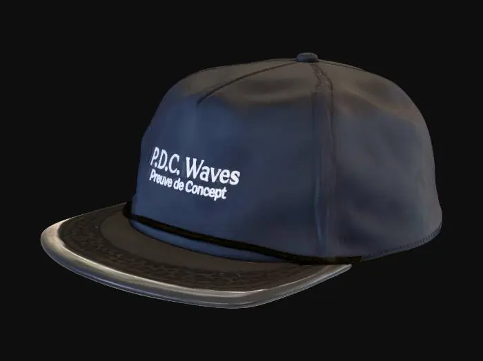 3D model for PDC Waves Cap