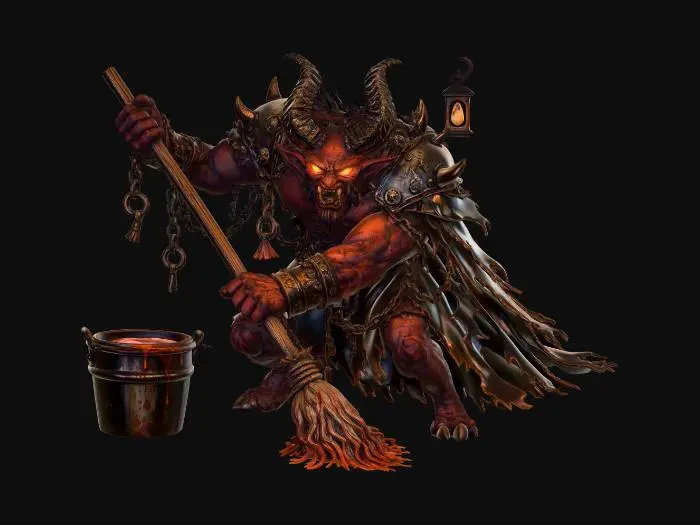 3D model for Deck Sweeper Demon
