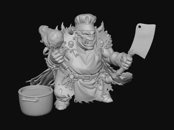 3D model for Battle Chef