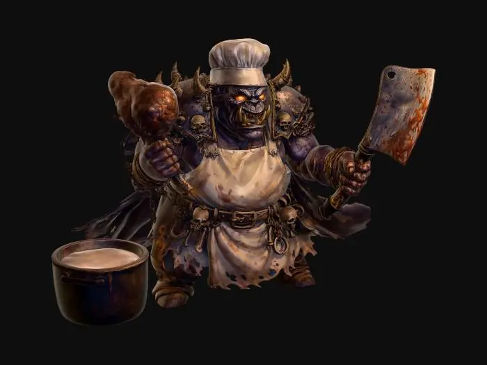 3D model for Battle Chef