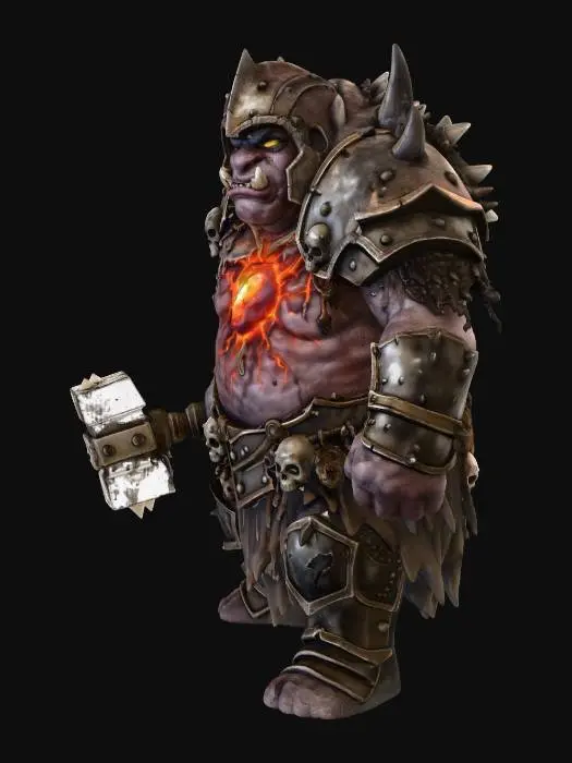 3D model for Ogre Heart of Power