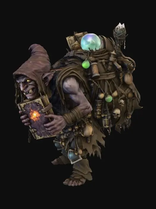 3D model for Forest Goblin Sage