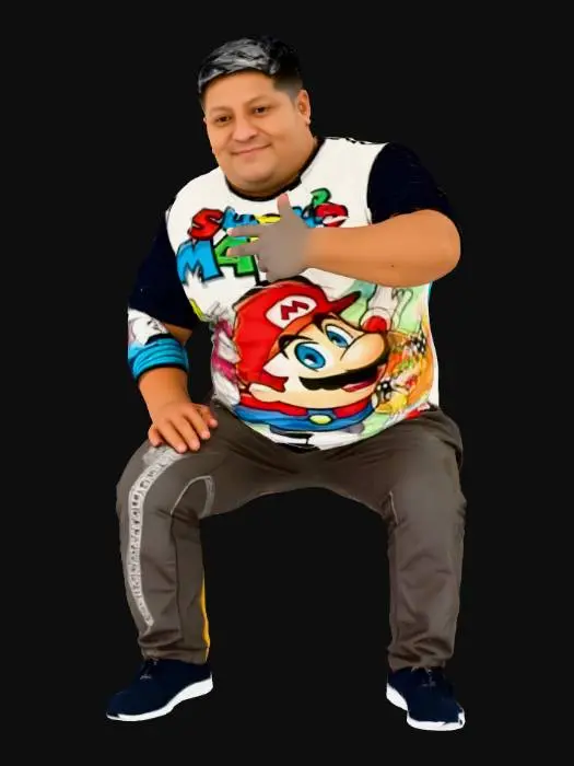 3D model for Game Enthusiast Pose