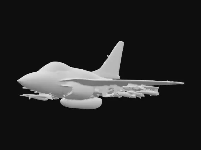 3D model for MIG-21 Russian fighter jet