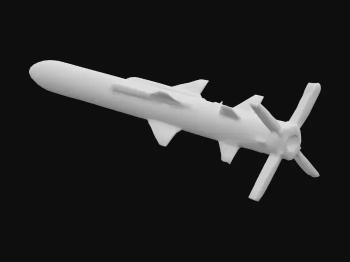 3D model for Missile Model
