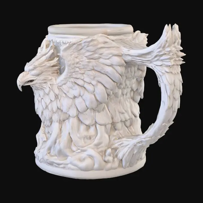 3D model for Phoenix Mug