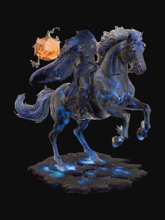 3D model for Headless Halloween Rider, #halloween2025#