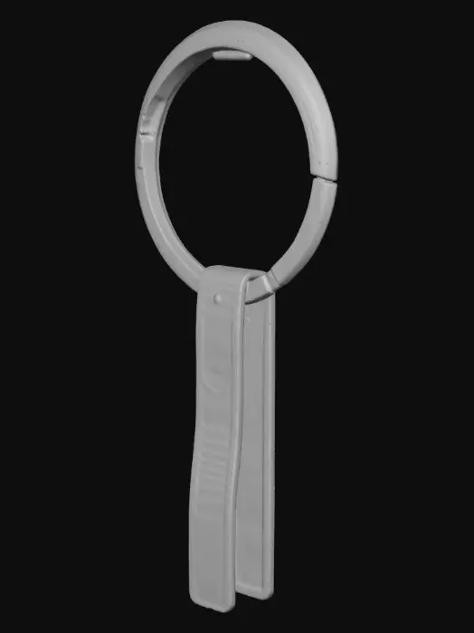 3D model for Keychain with Strap