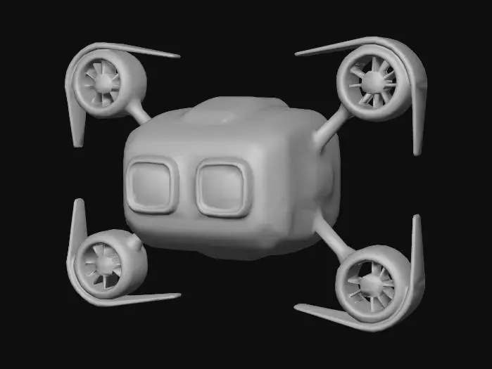 3D model for Quadcopter Buddy
