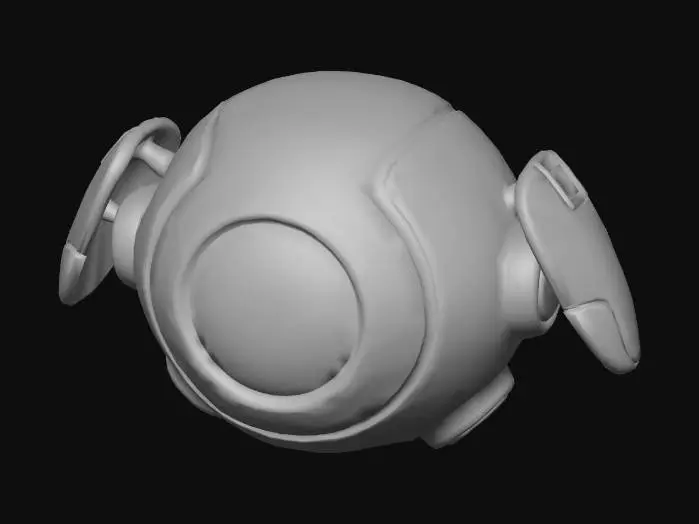 3D model for Green Orb Bot