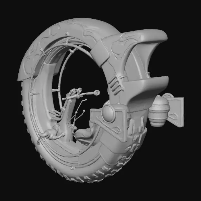 3D model for Firewheel Cruiser
