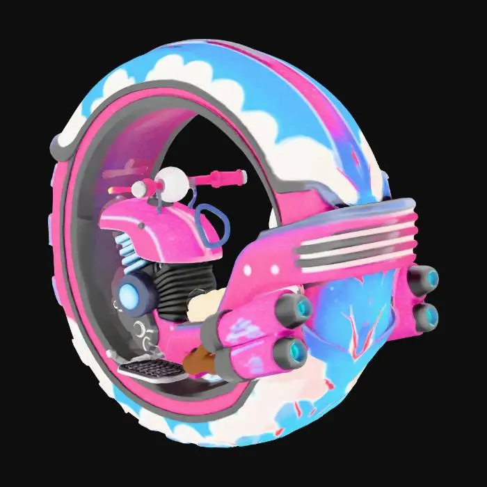 3D model for Candy Cloud Cruiser