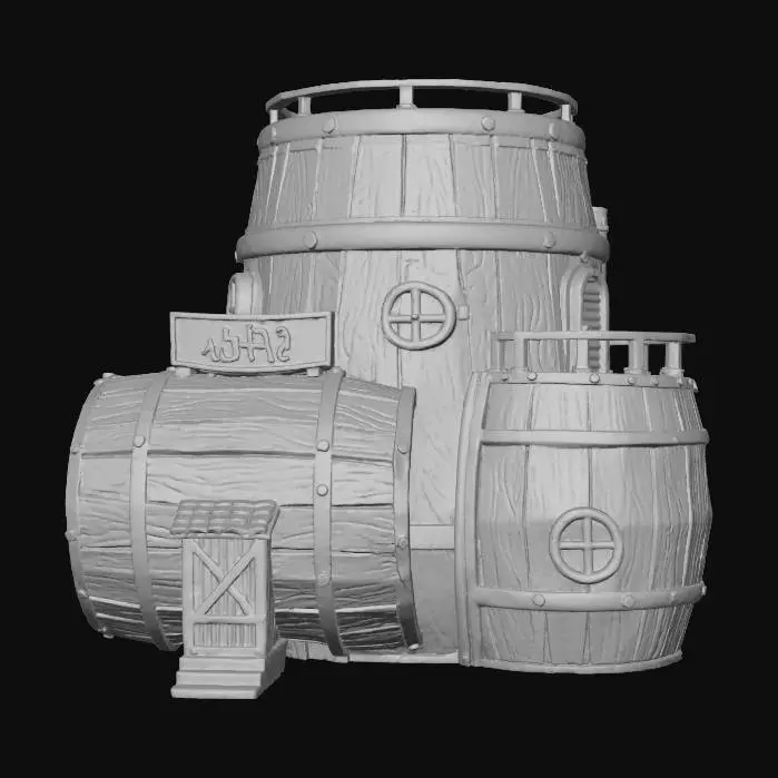 3D model for Barrel House Bar