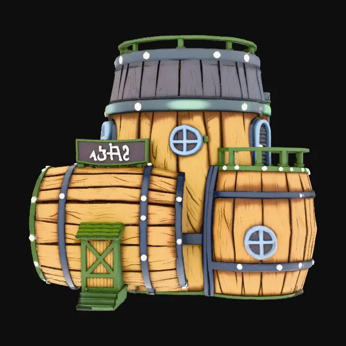 3D model for Barrel House Bar