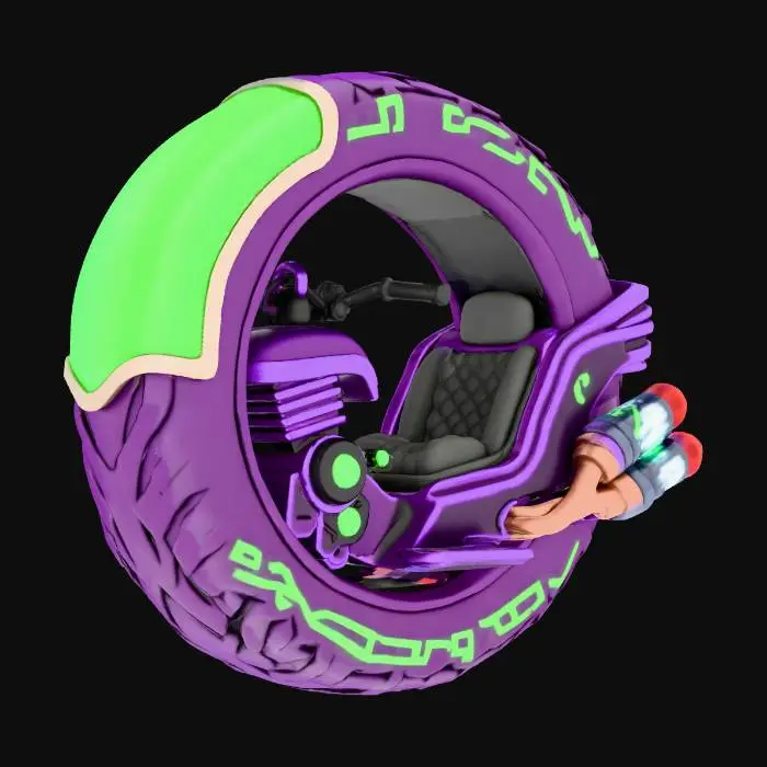 3D model for Velocity Sphere Cycle