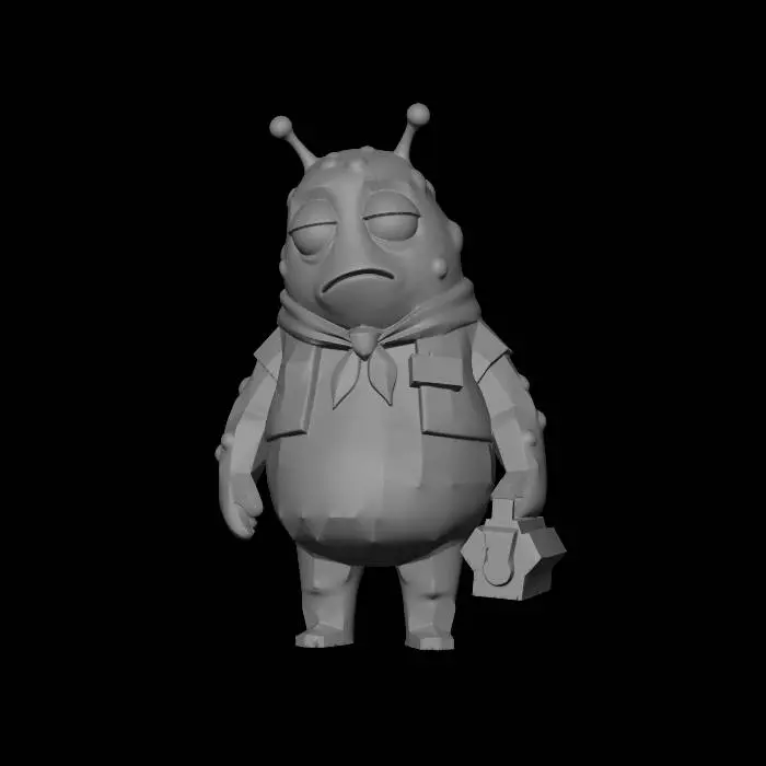 3D model for Gorky the Galactic VENDOR
