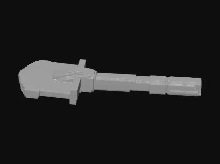 3D model for Rusty Shovel