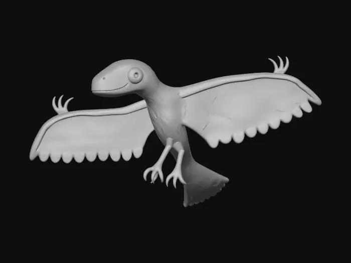 3D model for flying beast