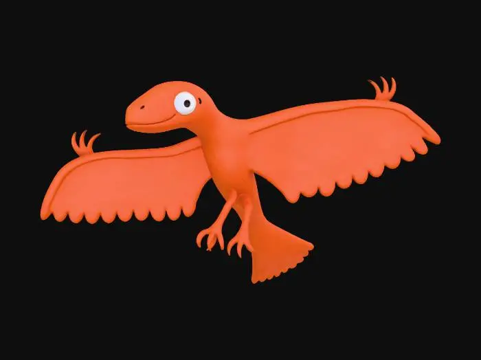 3D model for flying beast