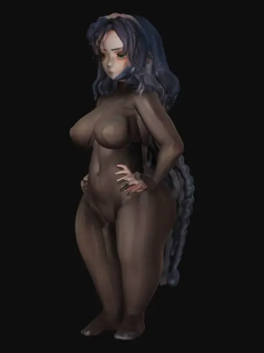 3D model for femme fatale