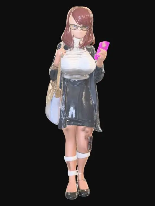 3D model for business lady