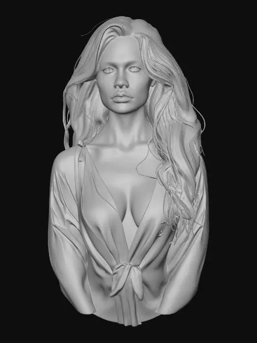 3D model for redhead freckles