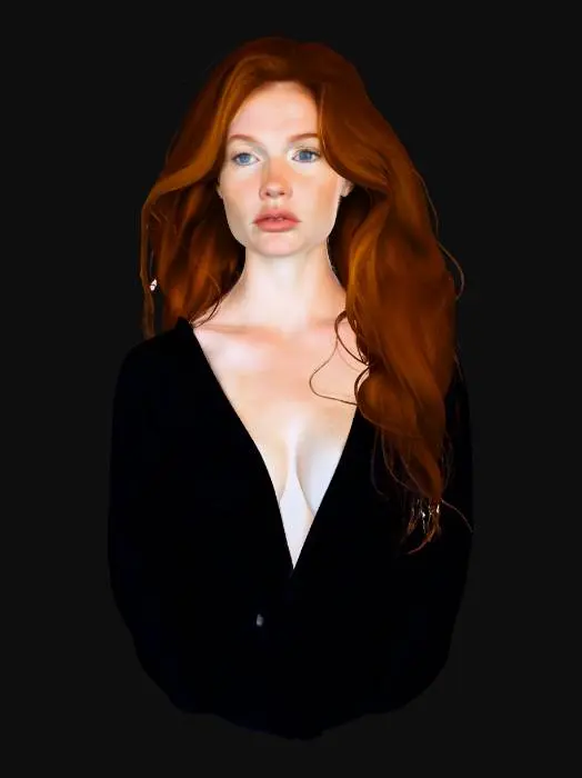 3D model for redhead freckles