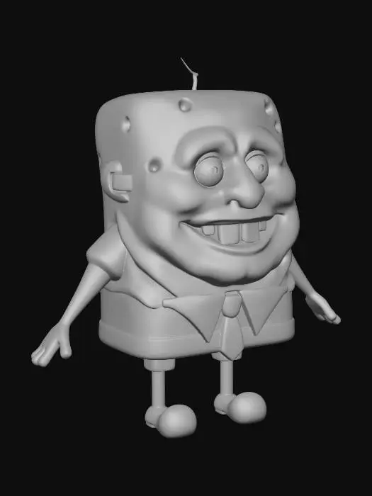 3D model for cheese monster