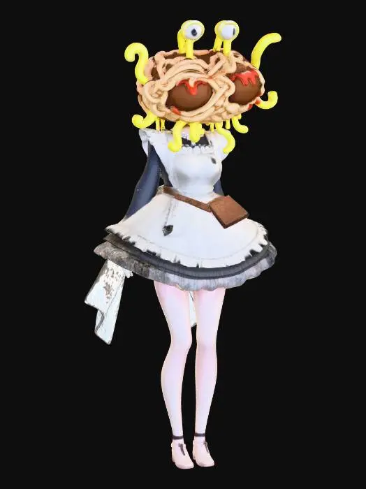 3D model for mutant maiden