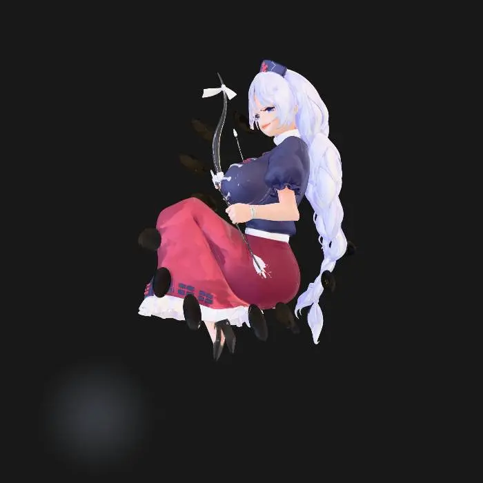 3D model for damsel maiden