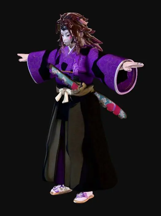 3D model for Demon Warrior