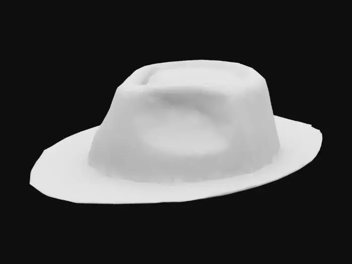 3D model for Floating Fedora