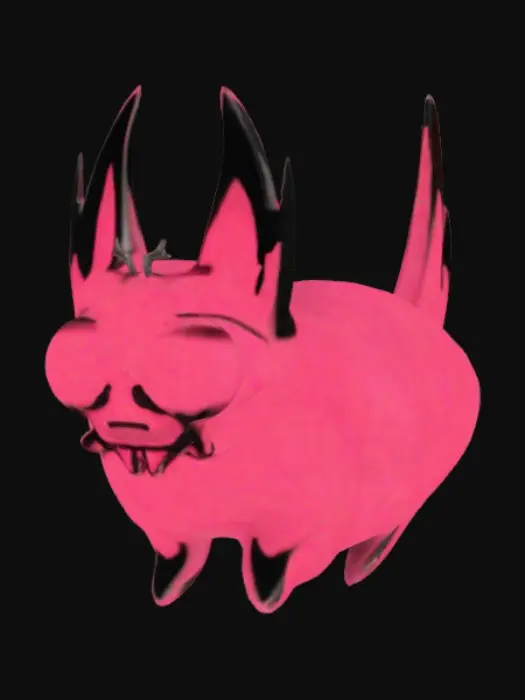 3D model for Alastor's cat