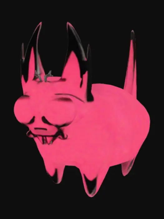 3D model for Alastor's cat