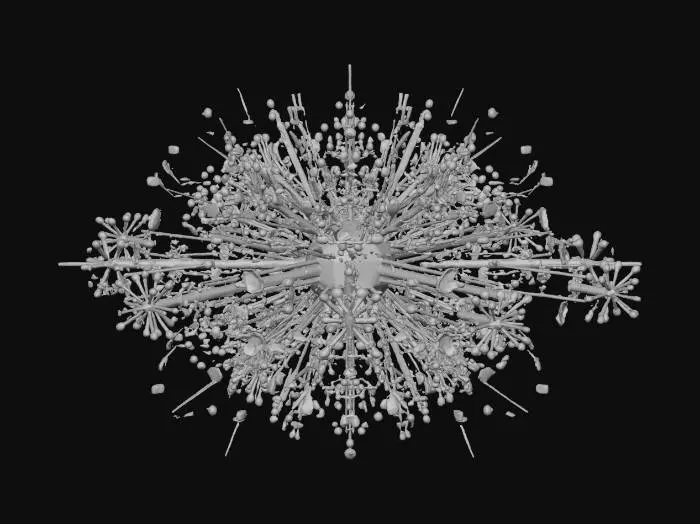 3D model for Starburst Radiance