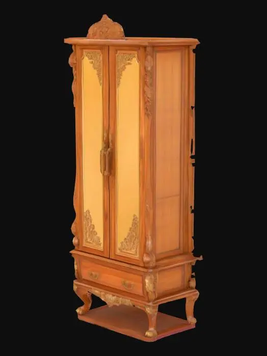 3D model for Ornate Wardrobe
