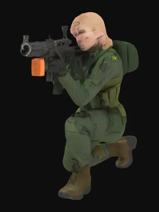 3D model for Elite Marksman