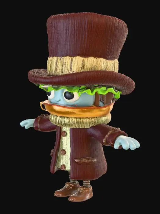 3D model for Burger Buddy