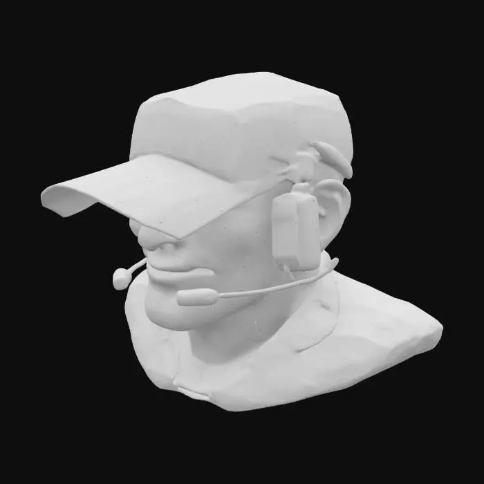 3D model for TF2 Scout