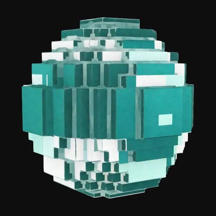 3D model for Minecraft Diamond