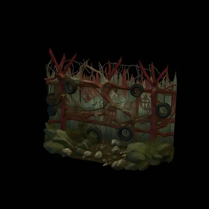 3D model for Rust Gate of Desolation
