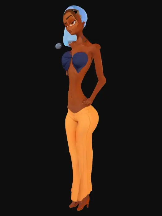 3D model for Mermaid of Midnight Depths