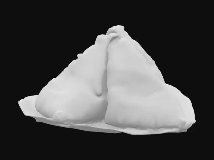 3D model for kenyan Mandazi food